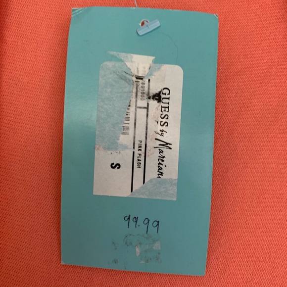 NWT Guess by MARCIANO Coral Pink Cashmere Sweater - Picture 2 of 6